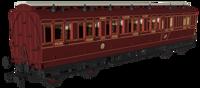 978150 ‘Evolution’ 48’ North Eastern Railway Crimson Lake Brake third No.1374