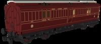 978154 ‘Evolution’ 48’ North Eastern Railway Crimson Lake Full brake No.291