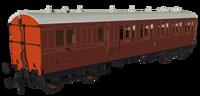 978202 Evolution' 48' LBSC Mahogany Non-Corridor Carriage Brake Third No.713