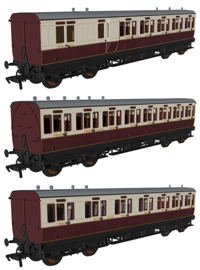 978207 Evolution' 48' GNoSR Non-Corridor Carriage No.69, 112 & 60 Triple Pack