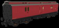 978230 Evolution' 48' BR Crimson Non-Corridor Full Brake No.E51065E