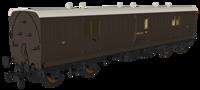 978913 Evolution' 48' SECR Wellington Brown Non-Corridor Full Brake No.17