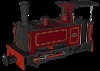 986006 Sirdar Class 0-4-0 Kerr, Stuart & Co. Long-Tank Lined Maroon Steam Locomotive