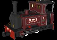 986206 Sirdar Class 0-4-0 Kerr, Stuart & Co. Short-Tank 'What If' - G. Fawkes Lined Maroon Steam Locomotive