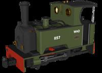 986207 Sirdar Class 0-4-0 Kerr, Stuart & Co. Short-Tank 'What If' - WDLR Plain Green Steam Locomotive