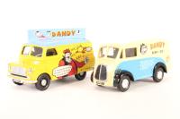 98759 Dandy Comic Classics 2-Vehicle Set - Bedford CA and Morris J vans