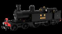 989508 LNER C12 Tank No.4010 LNER Wartime Black Steam Locomotive - DCC Sound