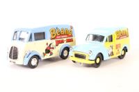 98960 Comic Classics - The Beano 2-Vehicle Set - Morris 1000 and Morris J Vans
