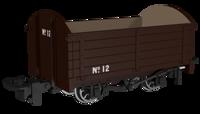 990002 Dropside Open - Plain Brown No.12