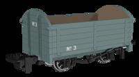 990004 Dropside Open - Plain Grey No.3