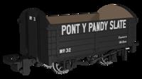 990007 Dropside Open - Pont y Pandy Slate No.32