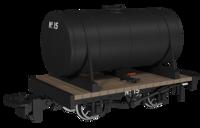 990101 Cylindrical Tank -  Plain Black No.15