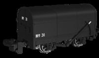 990201 Gunpowder Van -  Plain Black No.31
