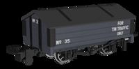 990407 Peaked Roof Van -  Dark Grey 'Tin' No.35