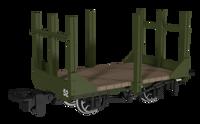990703 Stake Wagon -  Plain Green No.52