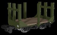 990704 Stake Wagon -  Plain Green No.59