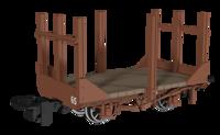 990705 Stake Wagon -  Plain Rusty Brown No.65