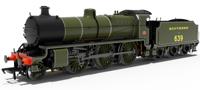 992001 SR U Class No.A639 - SR Lined Olive Steam Locomotive