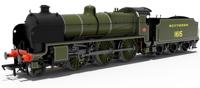 992002 SR U Class No.1615 - SR Lined Olive Steam Locomotive