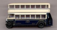 99639 Leyland TD1 1930's open rear Double Decker Bus - Sheffield Corp