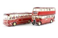 99905 Barton Transport Gift Set- Harrington Grenadier & RTL buses