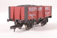 A001Bispham 5 Plank Wagon "Bisphal Hall Colliery Company" - Exclusive for Astley Green Colliery Museum