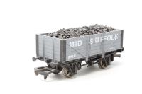 A001MS-16 5 Plank Coal Wagon No.16 "Mid Suffolk"
