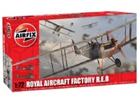 A01076 Royal Aircraft Factory RE8 biplane with RFC and Belgian AF marking transfers