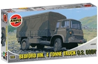 A02326 Bedford MK4 Tonne GS Body Truck with British Army marking transfers.