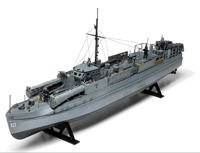 A10280V German E-Boat Model Kit