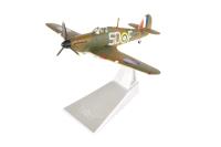 AA27603 Hawker Hurricane MK1 Royal Air Force  Ginger Lacey NO 501 colours with Gear with stand