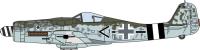 AC113S Focke Wulf 190D 600150 JG-4 Frankfurt am Rhein 1945 - swastika removed