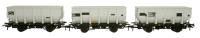 HUO 24.5t coal hoppers with pre-TOPs numbers in BR grey - Pack A - pack of three