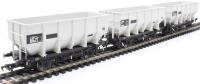 HUO 24.5t coal hoppers in BR grey with pre-TOPs numbering - Pack N - pack of three