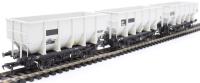HUO 24.5t coal hoppers in BR grey with pre-TOPs numbering - Pack P - pack of three
