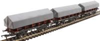 Coil A steel coil wagons in BR bauxite - Pack B - pack of three
