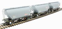 PCA bulk cement hoppers in STS dark grey - Pack B - pack of three