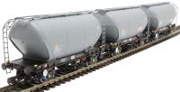 PCA bulk cement hoppers in STS dark grey - Pack D - pack of three