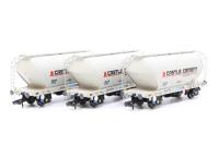 ACC2031CS-L PCA Bulk cement wagons 'Castle Cement' set - pack of 3