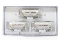 ACC2033CS-N PCA Bulk cement 'Castle Cement' wagon set - pack of 3
