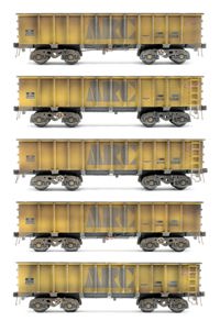 ACC2107ARC2W Custom Finished PTA/JUA Bogie Tippler Pack - ARC [CAIB] Mustard - Inner Pack