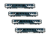 Mark 5 4 car coach pack in Caledonian Sleeper livery - Lowlander pack 3 - exclusive to Accurascale
