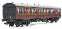 ACC2372 BR Mk1 57 Non-Gangway Coach - S - Lined Maroon  (Low position) M46069