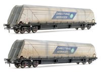 ACC2607R-DRS1 HYA Bogie Hopper Wagon Direct Rail Services DRS Twin Pack
