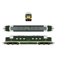 Class 55 'Deltic' D9018 "Ballymoss" in BR Green -  DCC Sound Fitted
