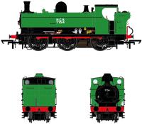 Class 57xx Pannier 0-6-0PT 7754 in National Coal Board green - exclusive to Accurascale