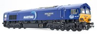 ACC3011 Class 66 DB Maritime Blue No.66142 Diesel Locomotive ACC3011 Class 66 DB Maritime Blue No.66142 Diesel Locomotive