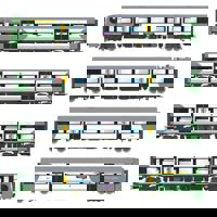 ACC3050 Class 377 'Electrostar' 4-car EMU 377208 Southern Green & White (with Thameslink Branding)
