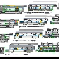 ACC3058-DCC Class 377 'Electrostar' 4-car EMU 377205 Southern Green & White - DCC Sound