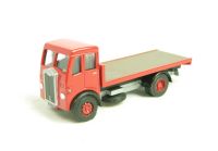 AF-01 Albion flatbed lorry in red